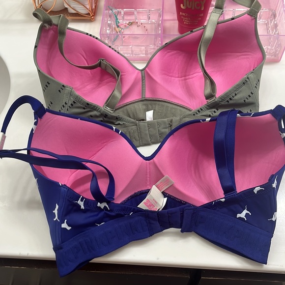 Pink Victoria Secret Wireless Bra - Picture 2 of 6
